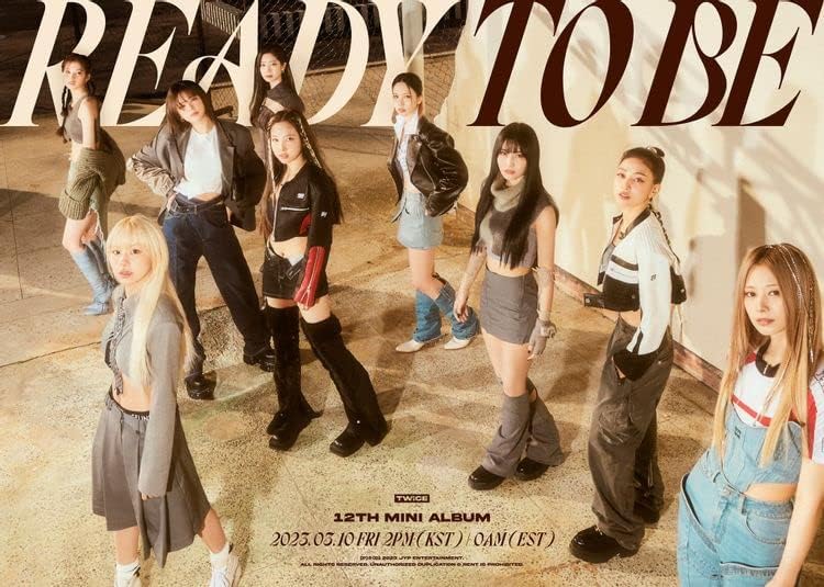 Miniatura 7 de TWICE READY TO BE 12 mini álbum 3 versiones CD+1p póster+1p póster plegable en el paquete+Photobook+1p postal+1p tarjeta fotográfica de mensaje+5p