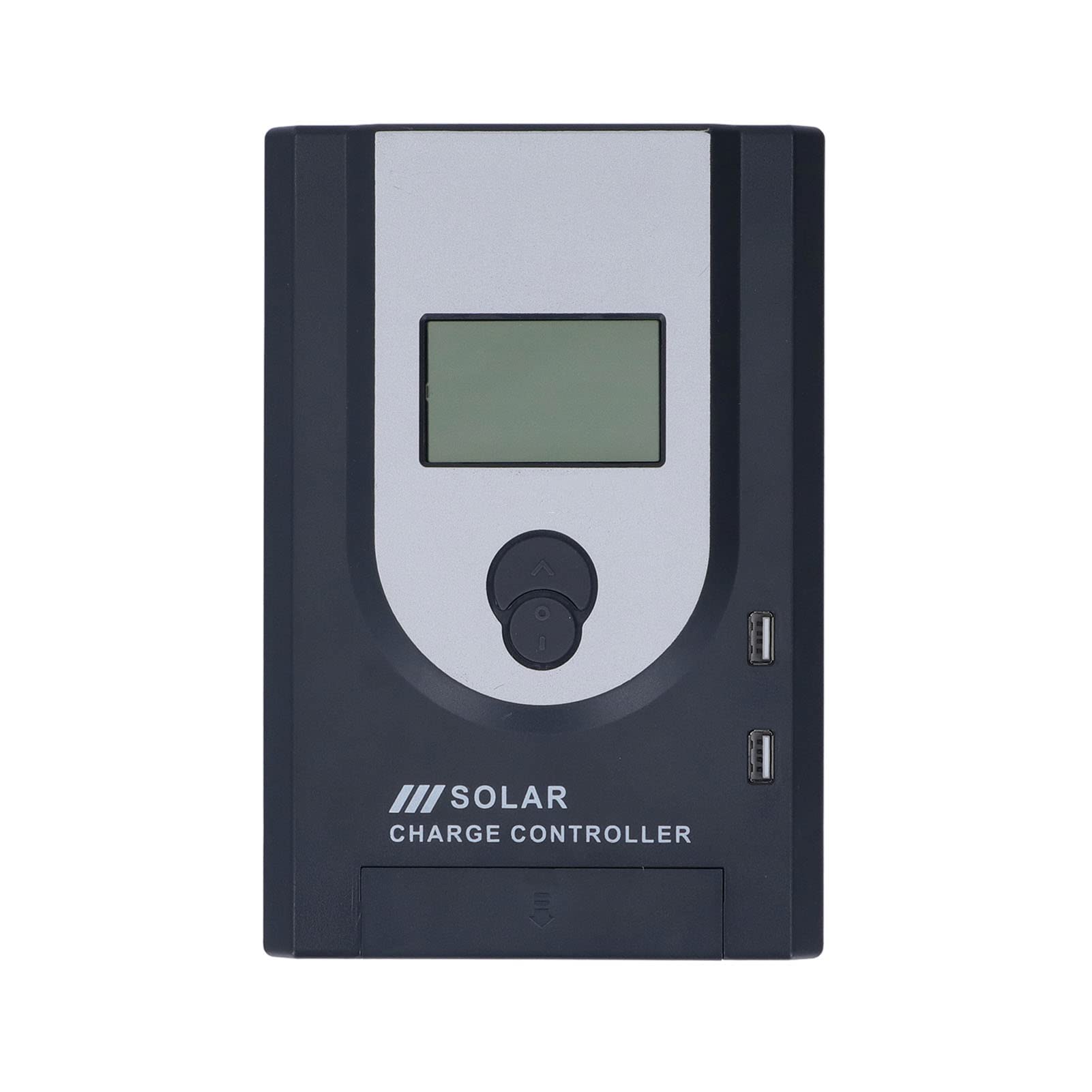 Controlador de Carga Solar MPPT de Ultra Alta Eficiencia con Pantalla Digital para Cargadores Solares y Farolas Negro (40A (función Bluetooth))