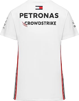 Mercedes AMG Petronas Formula One Team - Womens 2023 Team T-Shirt - White - Size: XXL