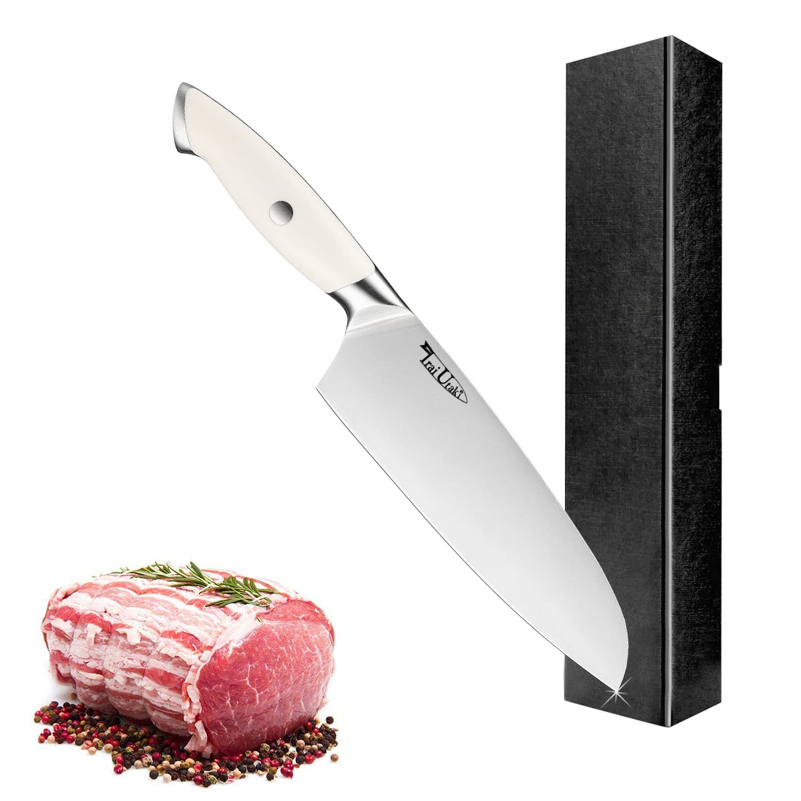 包丁 Irai Utaki 白柄包丁シリーズ - 牛刀、三徳、菜切り、骨切り