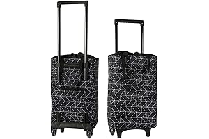 Telescoping Handle Shopping Trolley Tote Bag with Wheels