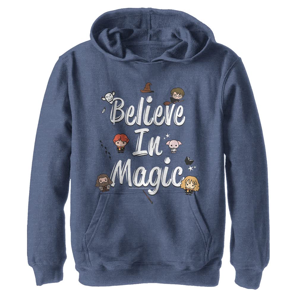 Harry Potter Believe in Magic Felpa con Cappuccio Unisex - Bambini e Ragazzi