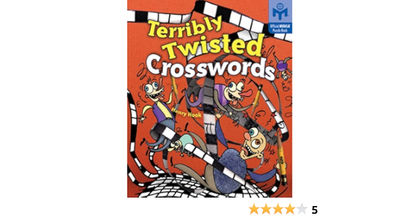 Terribly Twisted Crosswords (Mensa): Hook, Henry ...