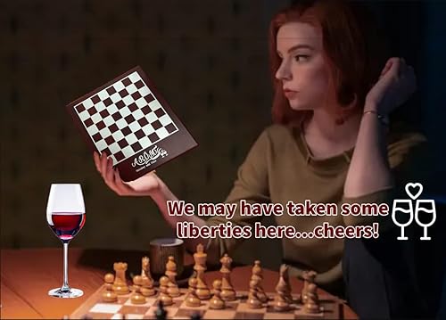 Miniatura 8 de Juego de abrebotellas de vino con tablero de ajedrez y tornillo de corcho de AROME