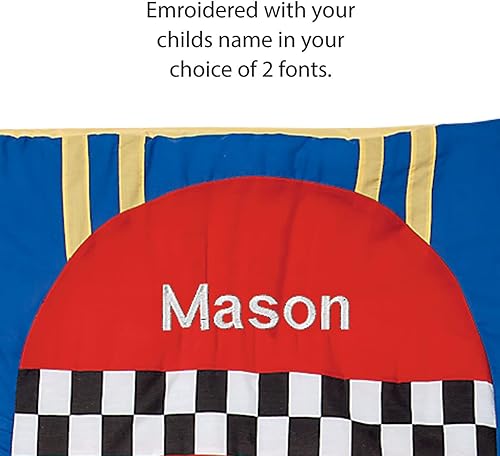 Miniatura 5 de Lillian Vernon Personalized Indoor Sleeping Bag - Kids Sleepover & Napper Sleep Sack - Plush, Cute, & Cozy Cotton Poly Blend - Girls, Boys, &