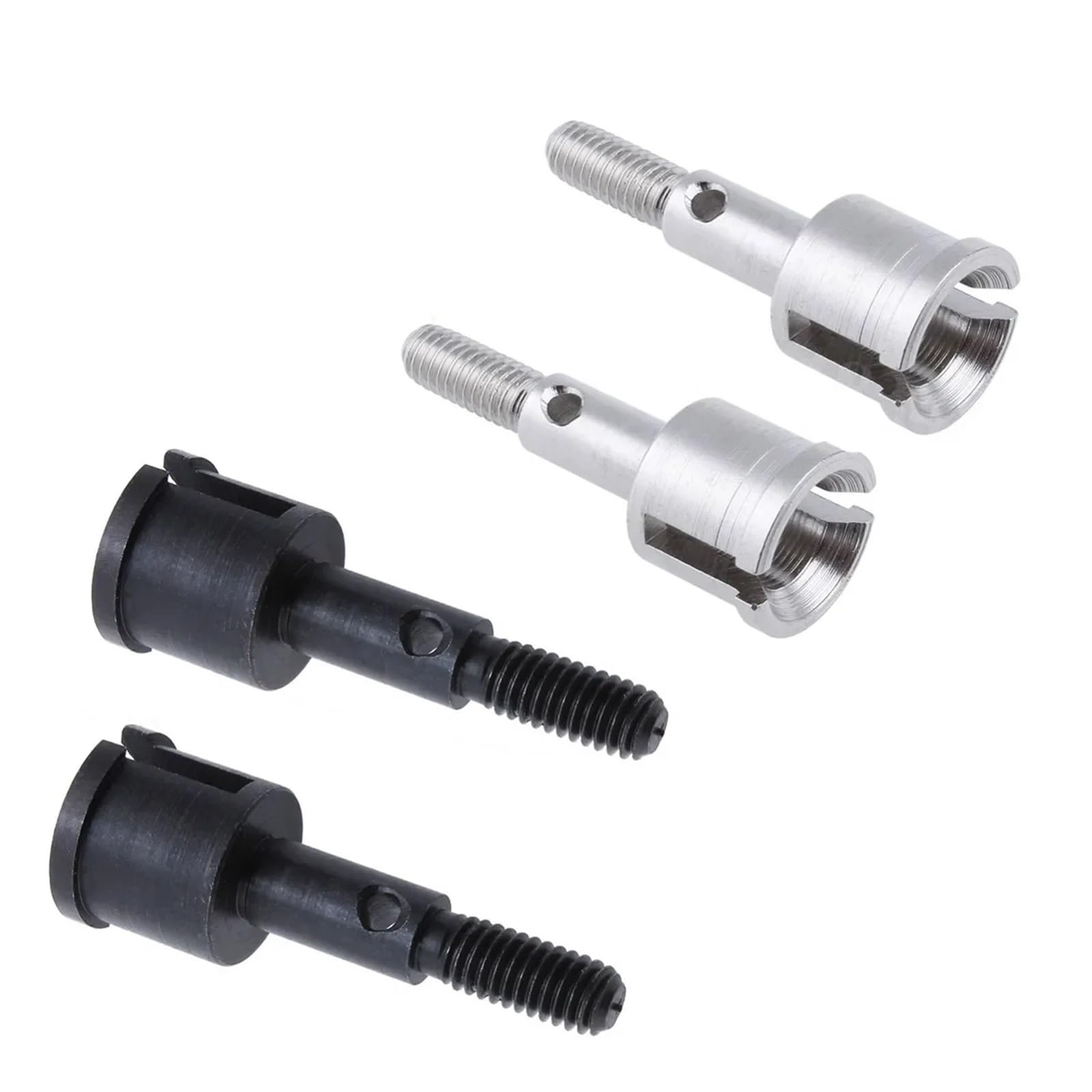 Rc Differenziali Tazze Coppe Per Redcat Per HSP Per Racing Tornado 1/10 2pcs 02168 Asse Ruota RC On Off Road Modello Di Auto Parti Aggiornamento Accessori Ricambio(Black)