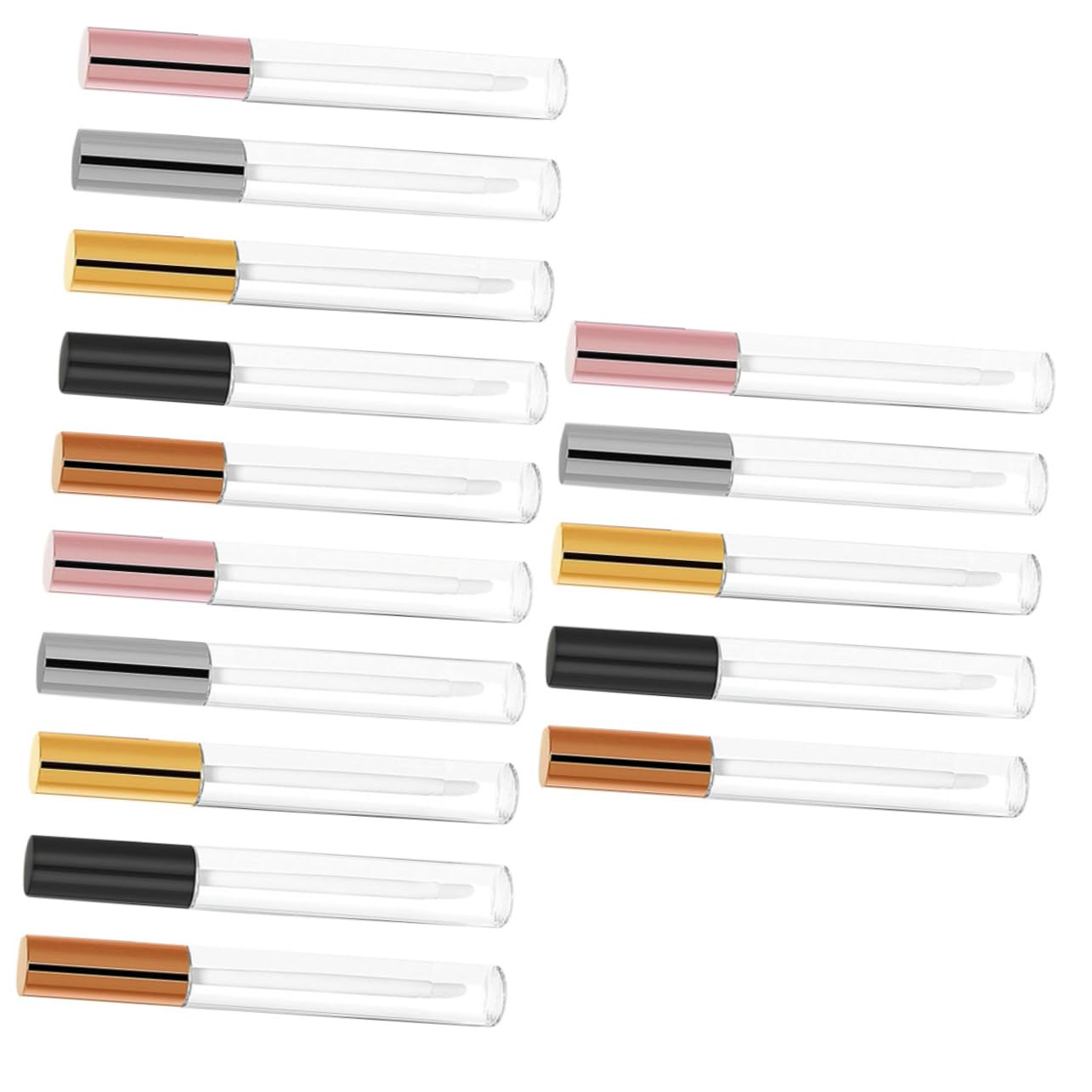 Tubo Lucidalabbra 10ml Abs 30 Pezzi, Flacone Ricaricabile | Viaggio e Diy, Leggero e Facile da Usare, Formato Compatto per Boccette