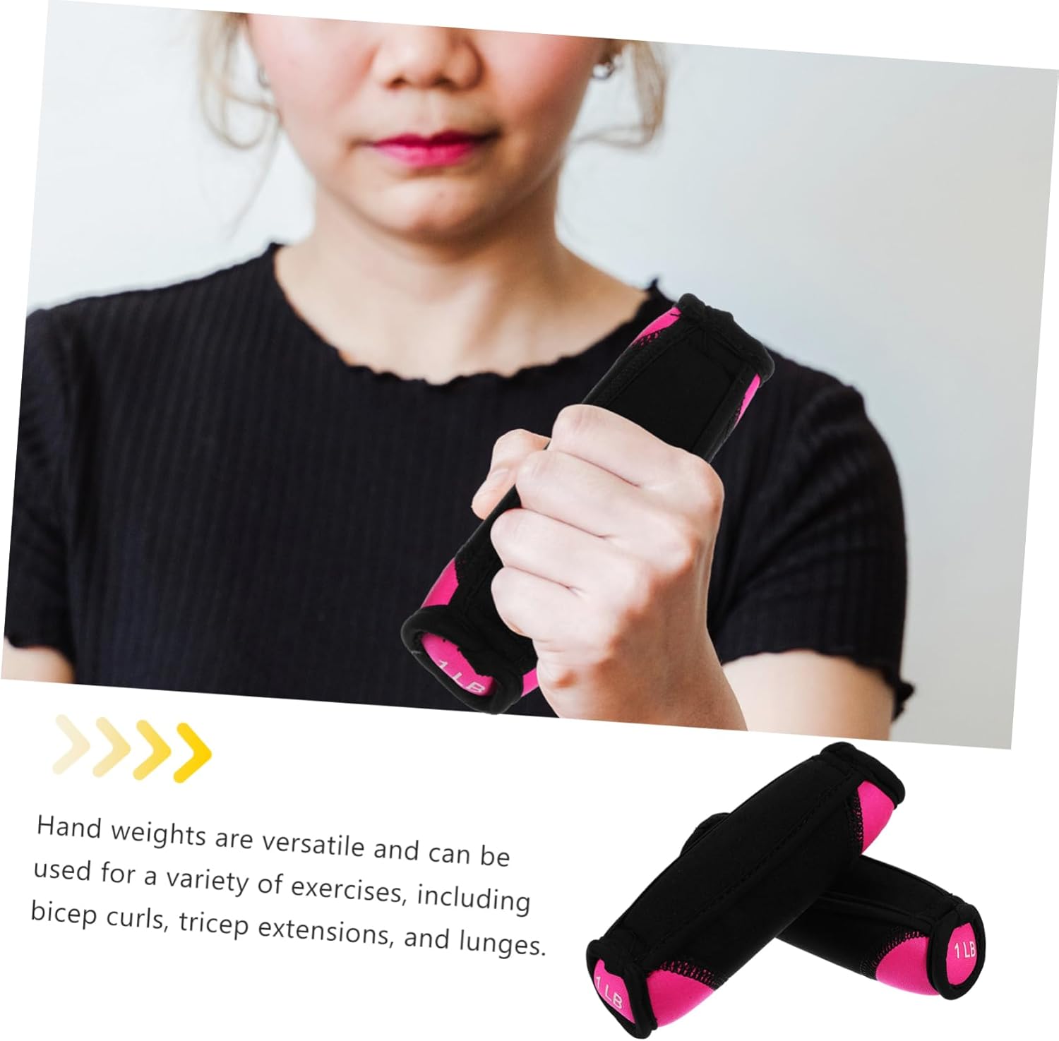 1pair Soft Dumbbells for Walking and Running Comfortable Sandbag Hand Weights for Exercise Fitness Training and Aerobics Lb Each