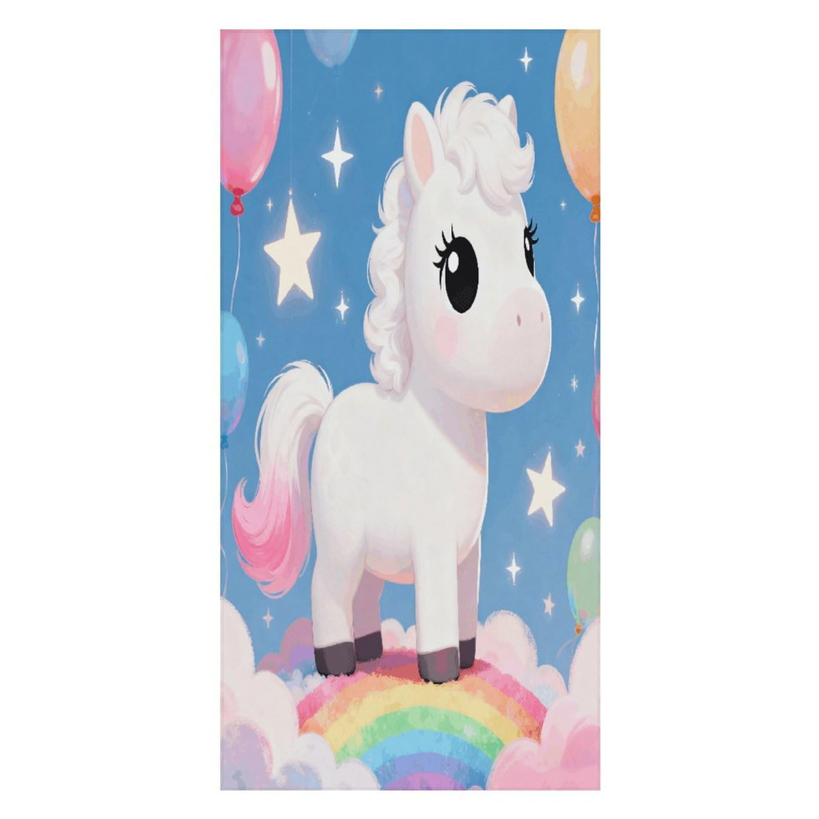 FekiLoot Horse Beach Towel Oversized Bath Towel Ultra Soft Pool Towel Cozy Swim Towel Silky Lounge Towel Quick Dry Travel Towel Gentle Absorbent Towel for Adults Women Men
