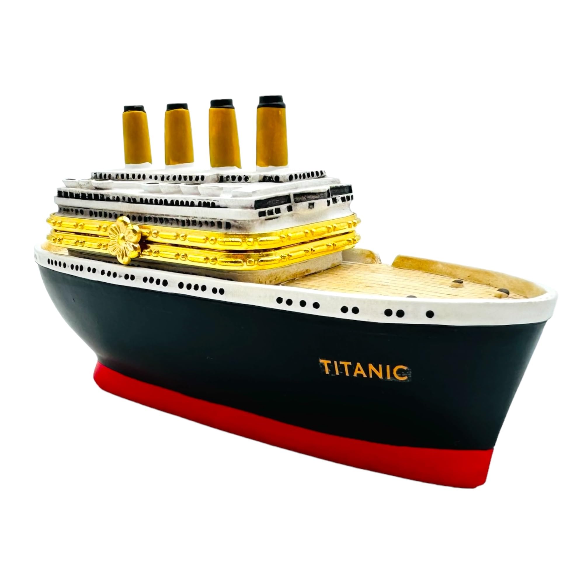Titanic Ship Resin Keepsake Box, 01-100153