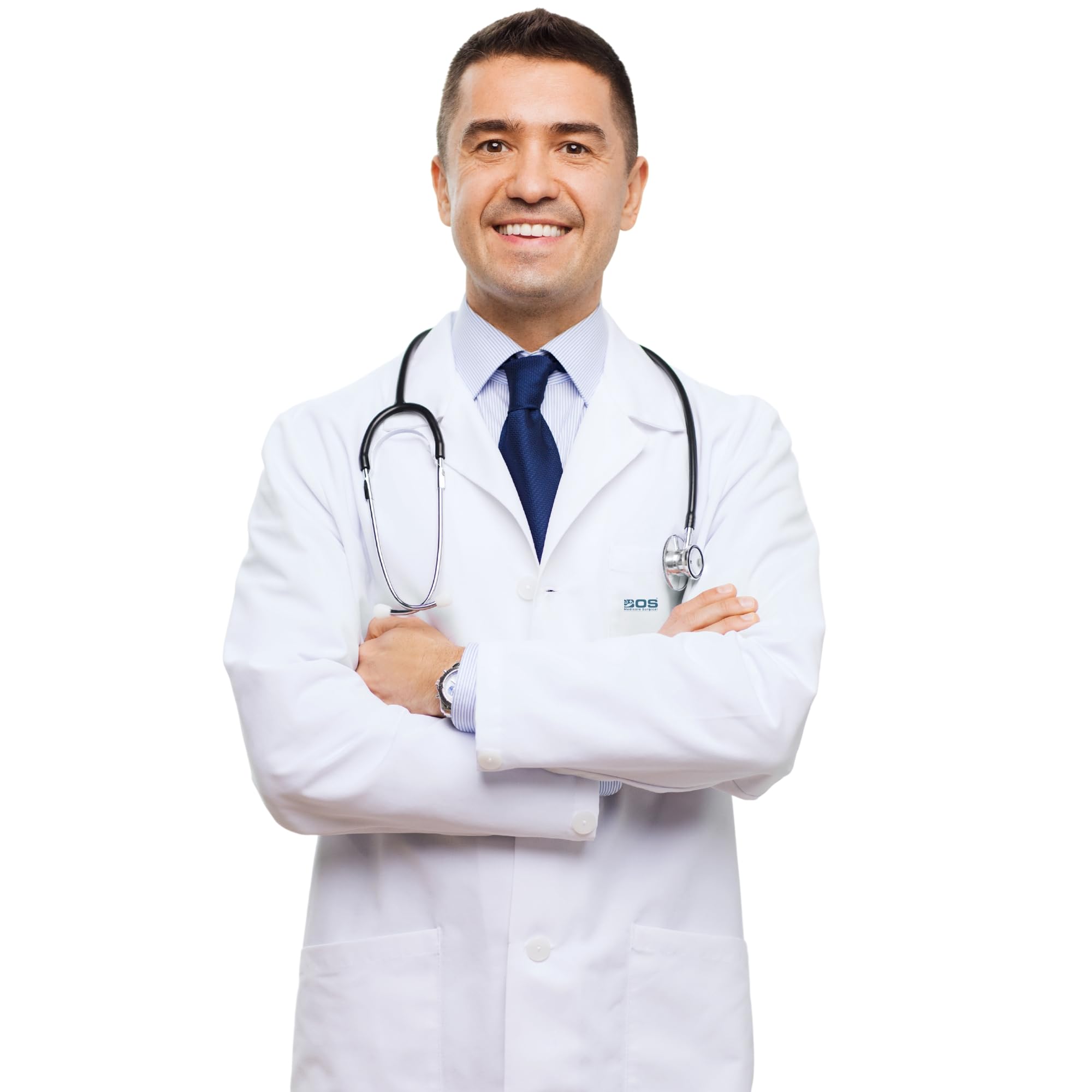 BOS MEDICARE SURGICAL Plain White Full Sleeves Doctor Lab Coat for Men & Women Large - 40 (B0C2YW74JH) Amazon Price History, Amazon Price Tracker