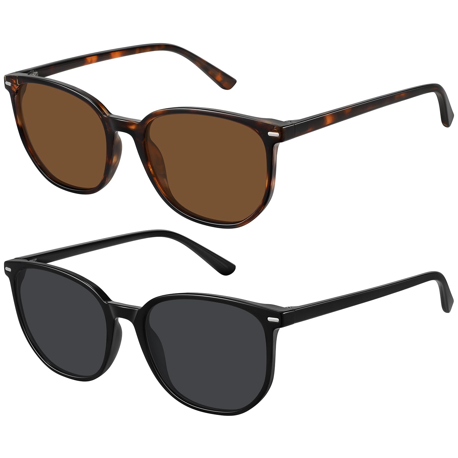 Retro Polarized Sunglasses Womens Men Trendy Sun Glasses Sunnies