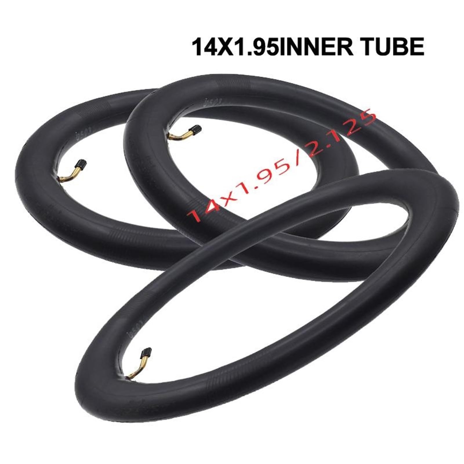 Camera d'Aria Monopattino Elettrico Pneumatico da 14 Pollici 14x2.125 for monopattini elettrici con Camera d'Aria in butile(10PCS)