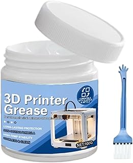 3D-Druckerfett– 100g Zahnrad Schmierfett | Präzisions Schmieröl Mit Pinsel – Linearschienen Fett Motoren & Führungsschienen, Wartungskit Für Drucker, Mechanik Öl, Industrie Gleitmitte