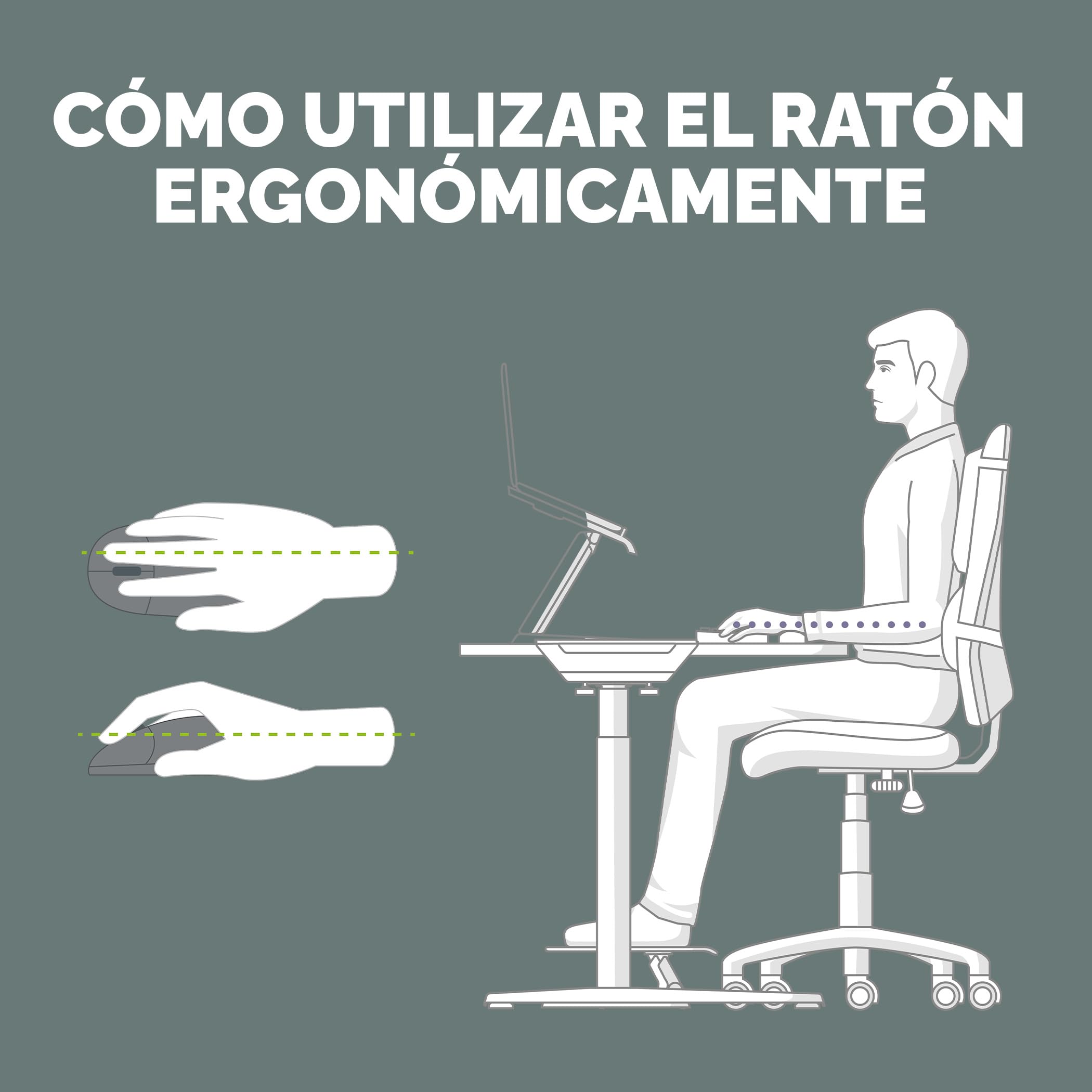 Fellowes Alfombrilla para ratón con reposamuñecas Everyday - Alfombrilla para ratón ergonómica para ordenador portátil, reposamuñecas ergonómico - Negra
