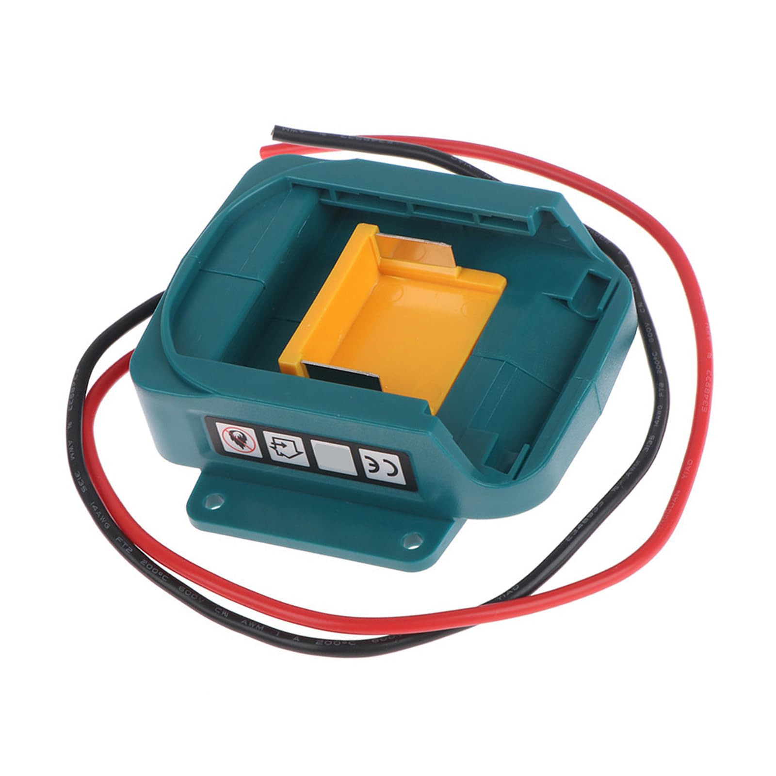 18V Lithiums Batteries Adapter Power Converters with 400Mm Wire for 18V Power Tool for Projects and Small Devices Battery Adapter