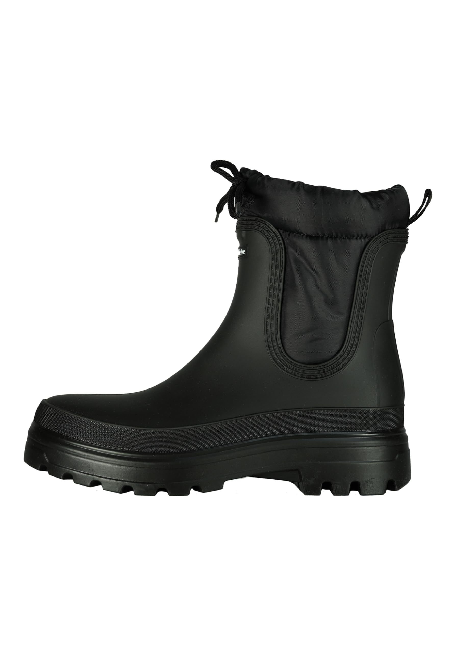 Regenliebe Damen Regenstiefel Cozy schwarz Halbschaft Gummistiefel Feel Good warm gefüttert