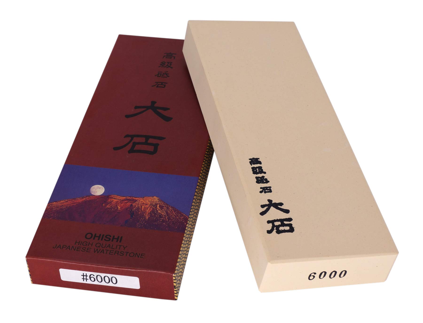 Magma J-TO6000 K6000 - Piedra de afilar japonesa (205 x 75 x 25 mm)