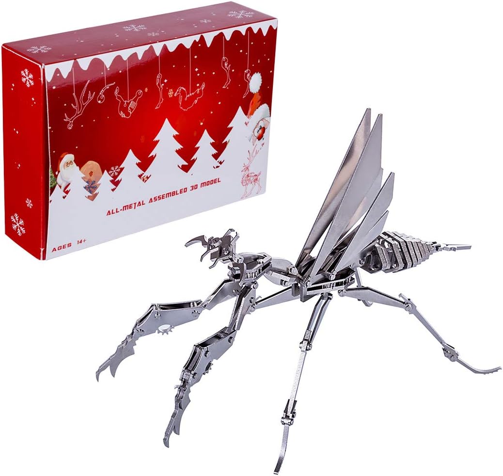 Runsun 3D Metal Puzzle Mechanical Mantis Model Kits