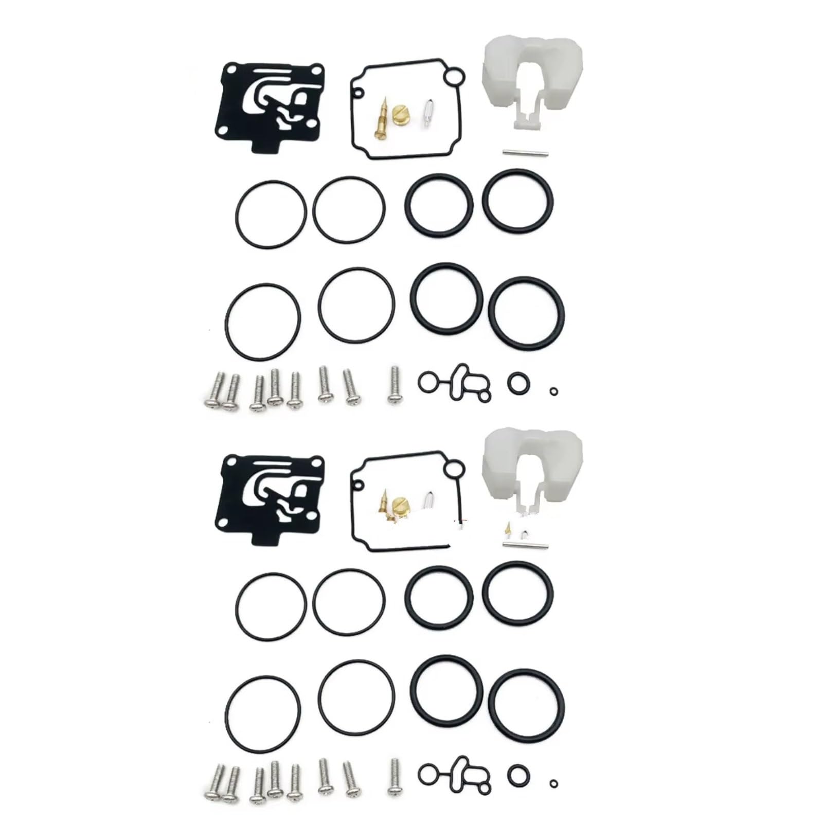 Révision carburateur Kit Compatible Avec Yamaha Pour Outboard 50HP 4 Temps Kit Reconstruction Carburateur Moto Aiguille Flotteur Pour Joint Siège OEM62Y-W0093-10-00