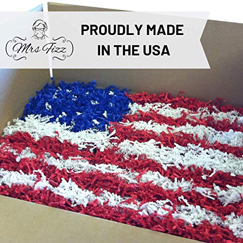 Crinkle Cut Paper Shred Filler for Packing and Filling Gift Baskets, Natural Craft Bedding in Brown Kraft Red Pink White Green Yellow Blue and White … (2 LB, Green)