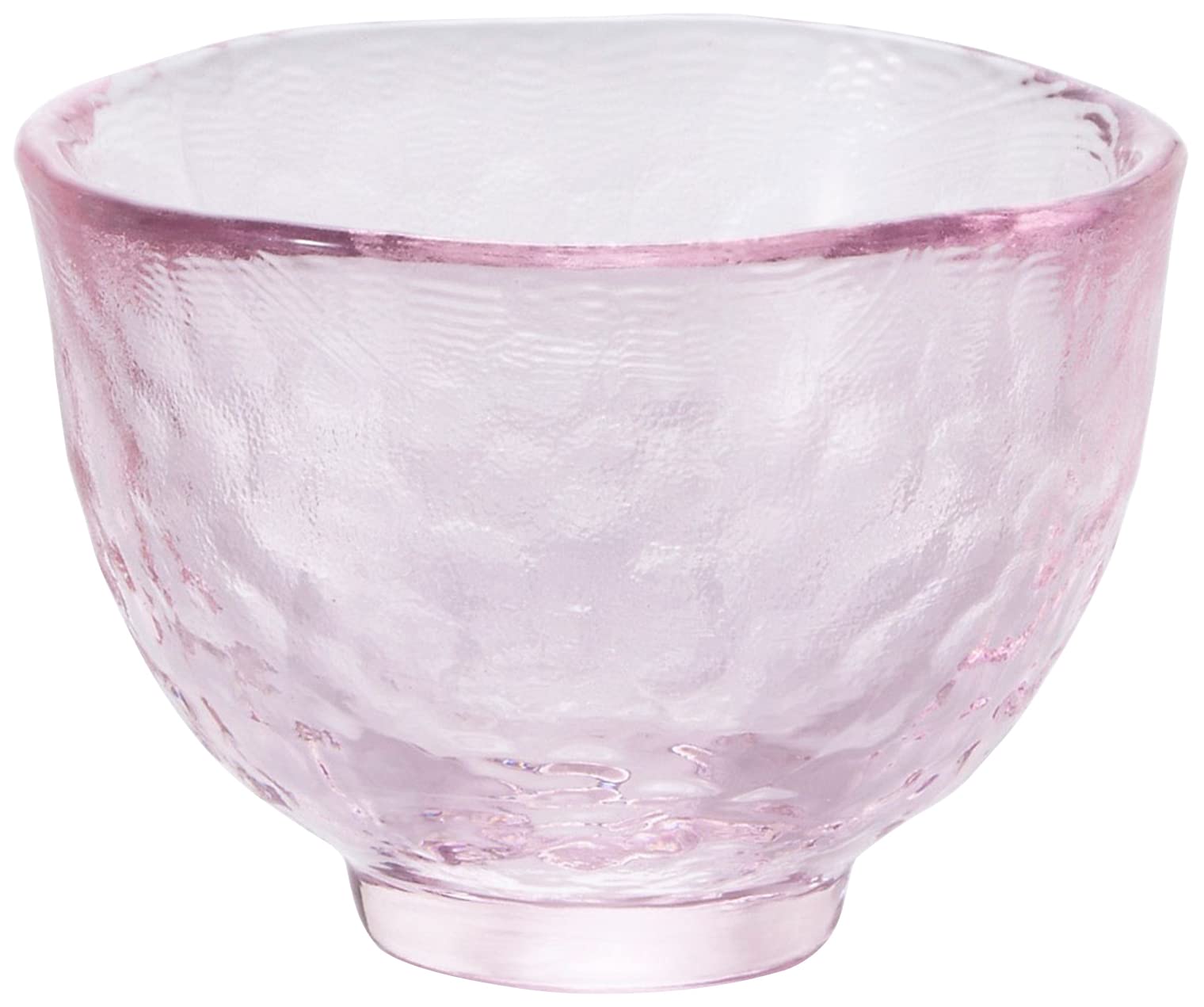 Amazon.co.jp: アデリア 津軽びいどろ 盃 おちょこ ピンク 70ml 耐熱