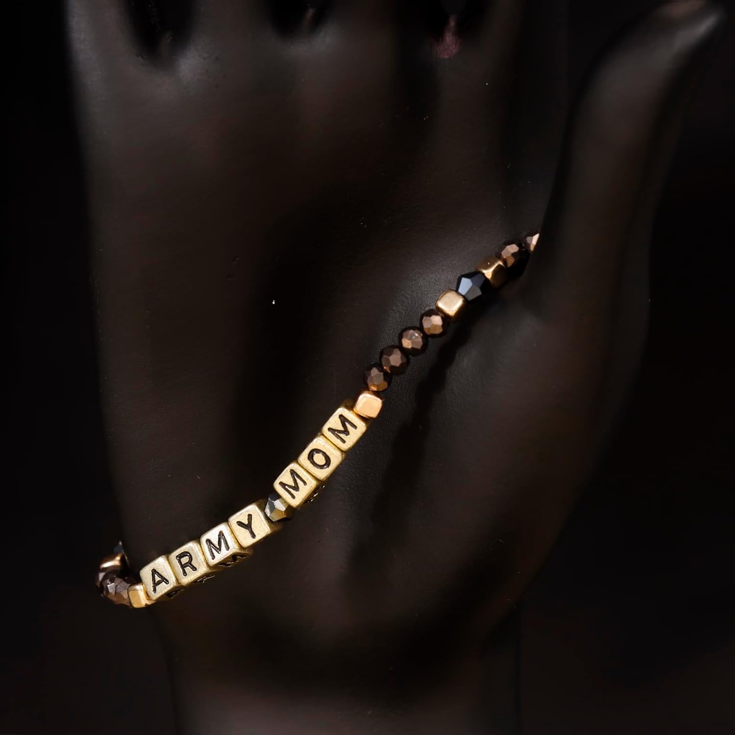 Kivosliviz Army Mom Bracelet for Women Gifts Military Bracelets Jewelry Proud Army Mom Bracelet - Image 6