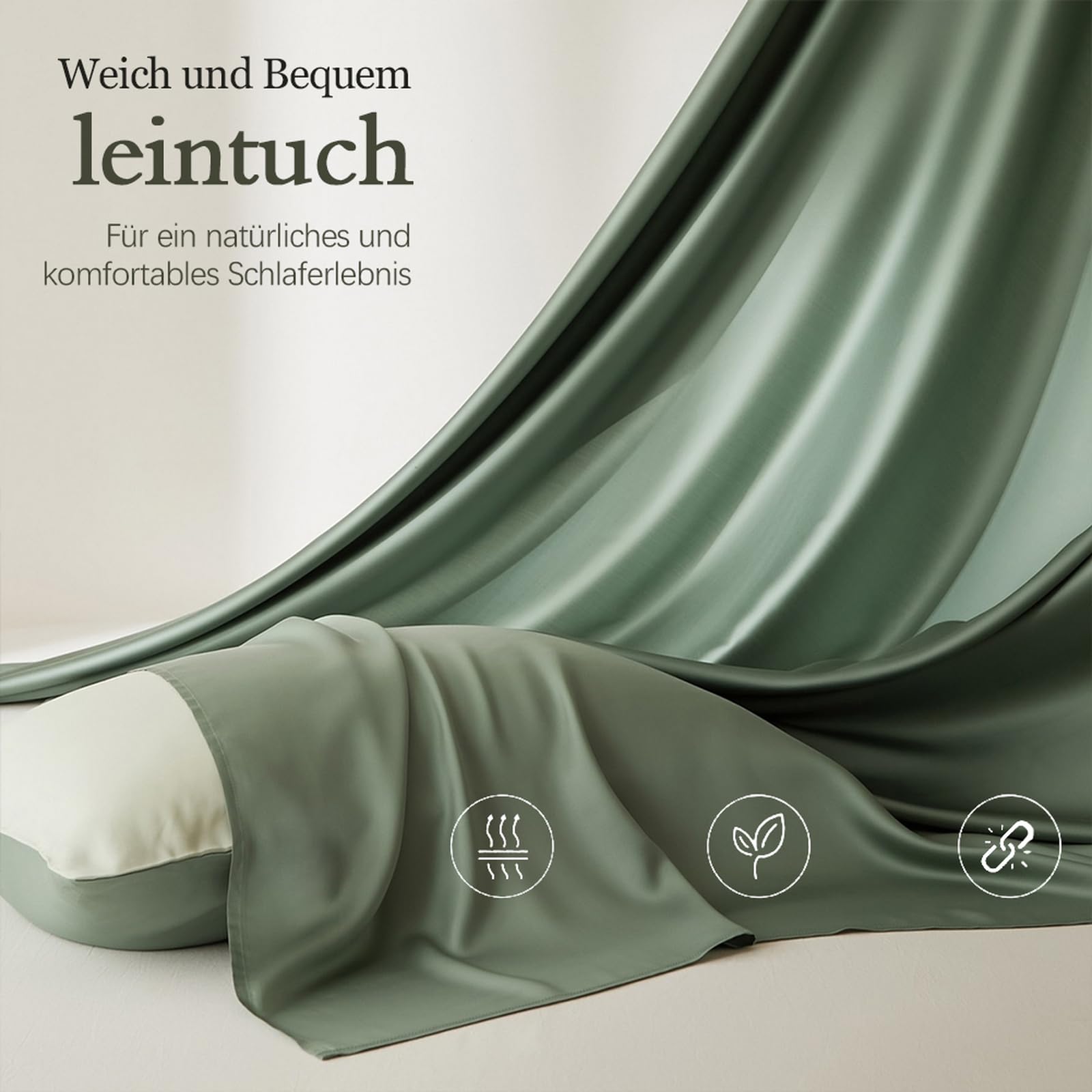 Bettlaken 245 x 250cm Betttuch ohne Gummizug Baumwolle Blau | Leintuch aus 100 % Baumwolle Betttuch für Großes Doppelbett Hautfreundlich Atmungsaktiv Glatt und pflegeleicht