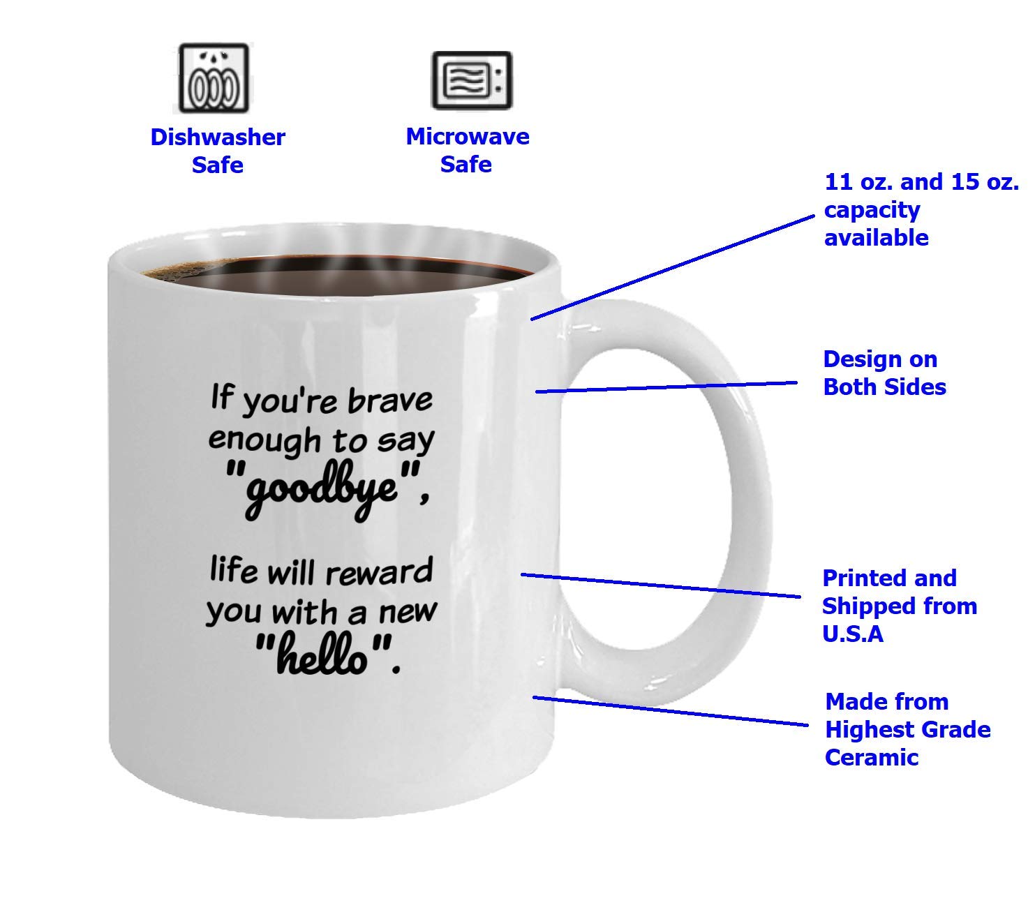 VUNVUT86 Cadeau D'adieu Pour Homme Et Femme – May You Be