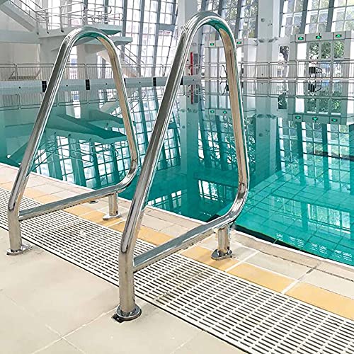 Barandilla curva para piscina de acero inoxidable miniatura 3