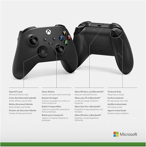Xbox Wireless Controller – Carbon Black Series X|S, One, and Windows Devices - 11