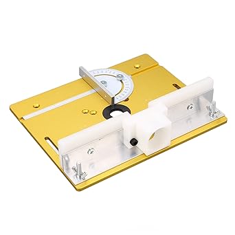 Metal Router Lift System Kit, Easy To Install No Rusting Router Lift for Electric Trimming for DIY Enthusiasts (Gold)