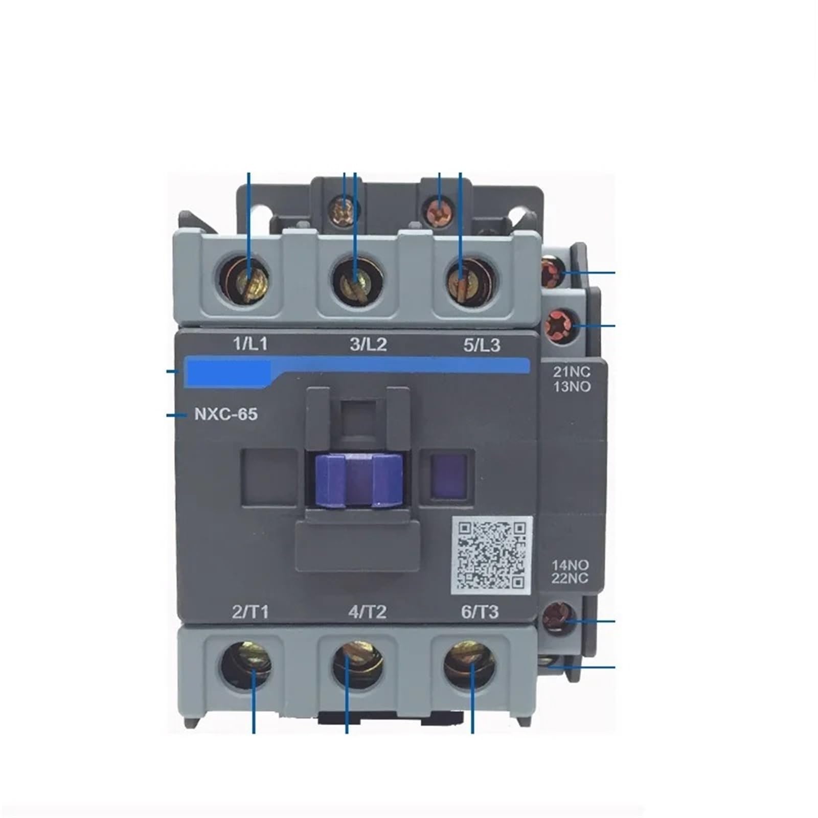 Contacteur magnétique NXC-50 50A 24V pour commande de circuits - 6