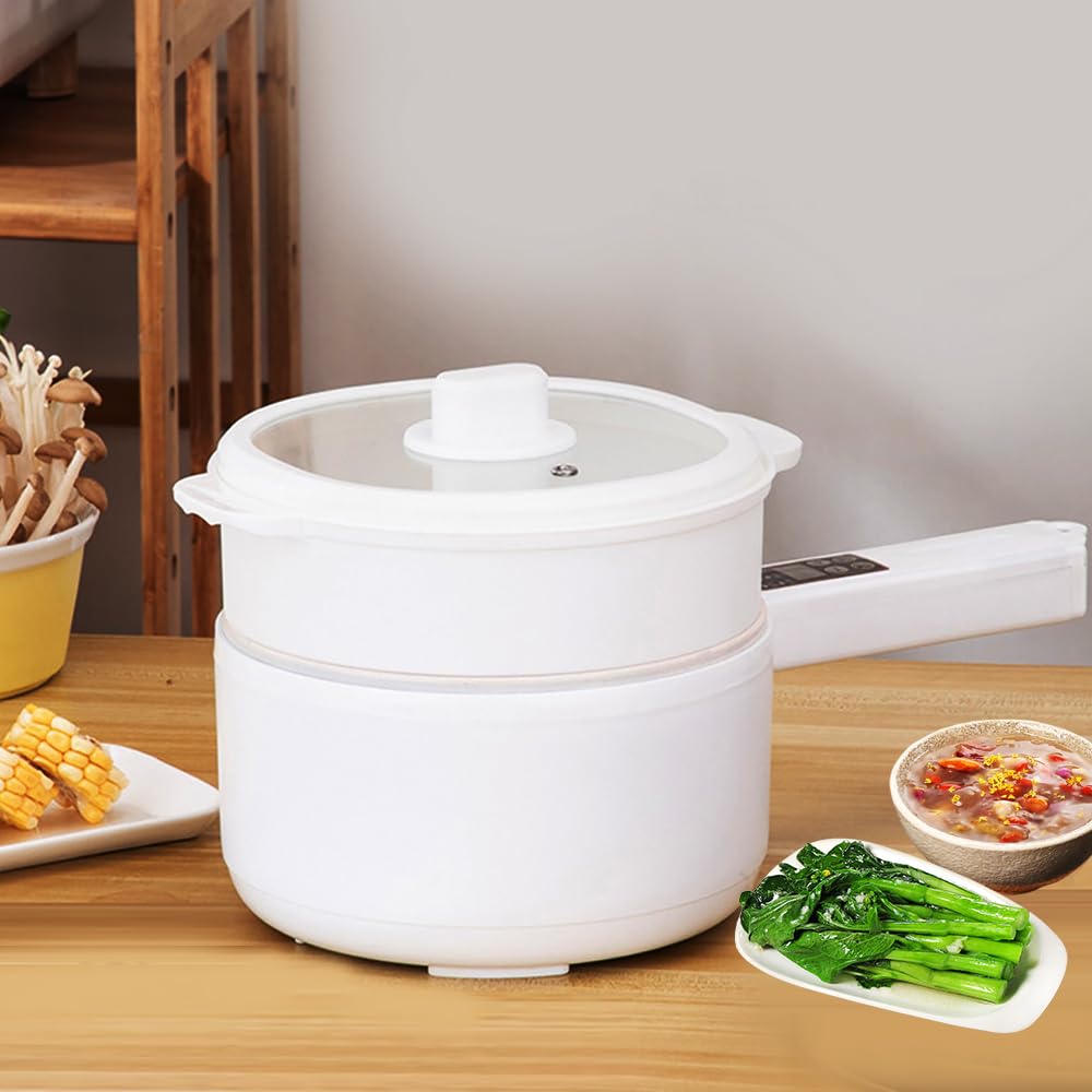 Amazon.co.jp : 多機能鍋 小型調理ポット 学生寮用鍋 多機能炊飯器