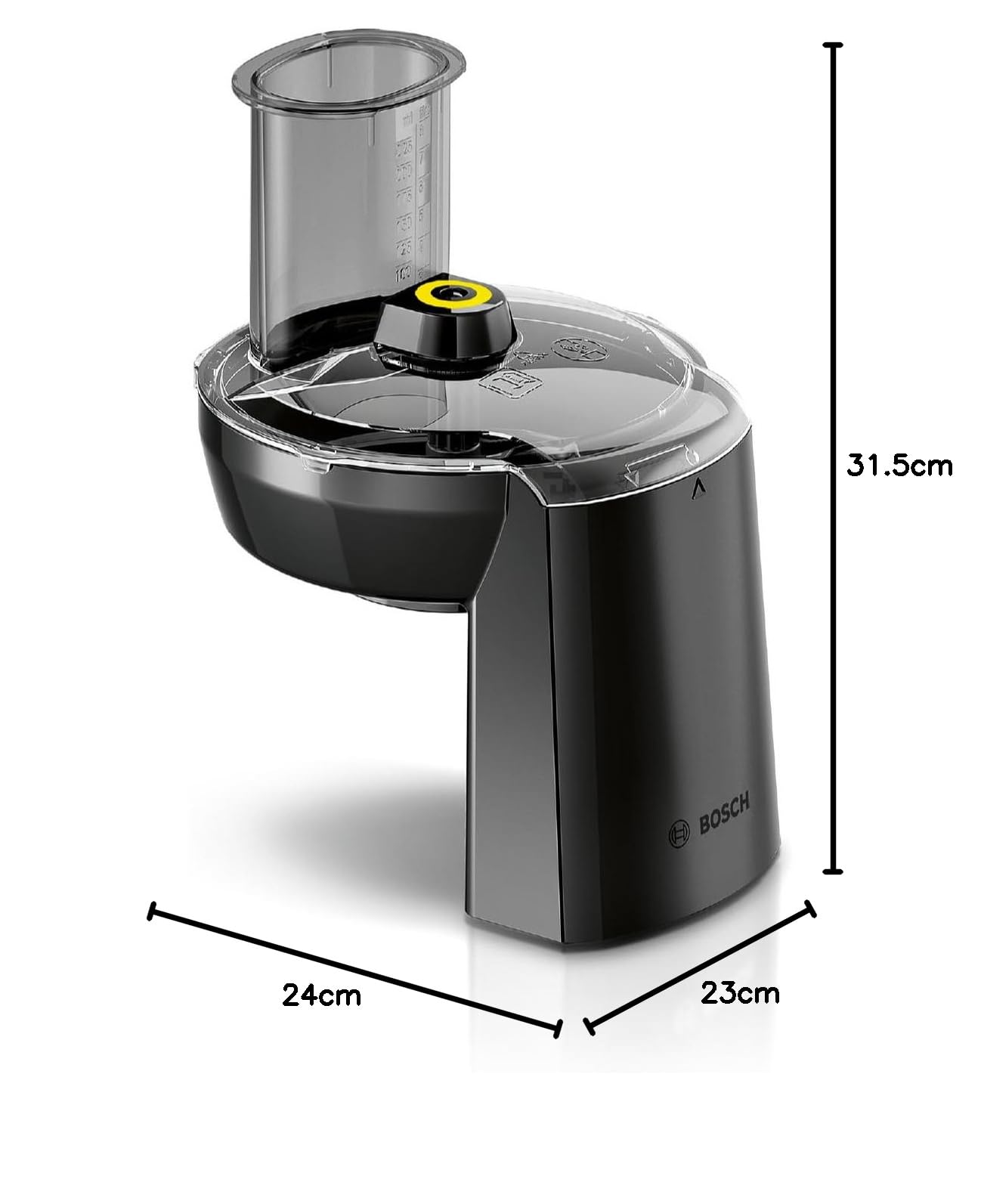 Bosch Akcesoria MUZS68VL, VeggieLove Set, 5 tarcz, tarka, tarcie, do robota kuchennego serii 6, seria 8, czarny/stal nierdzewna