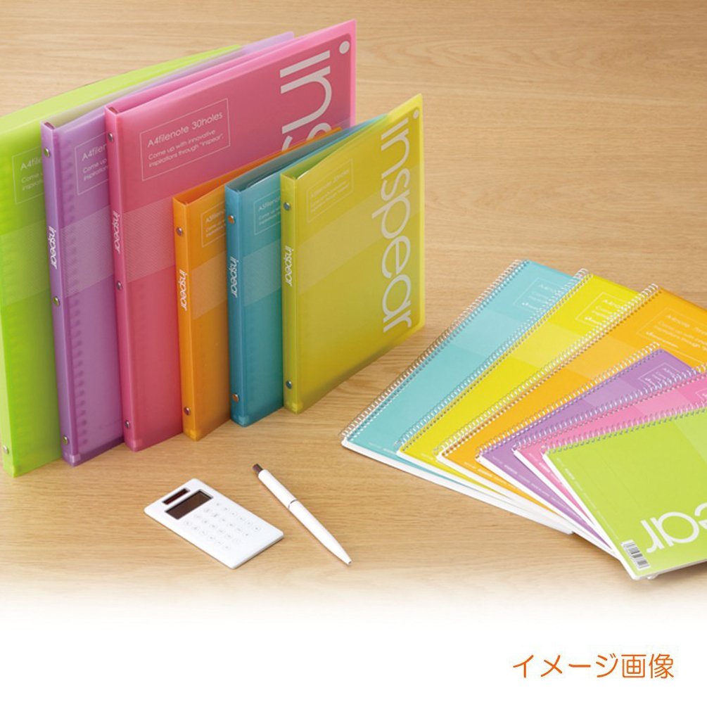 Amazon | マルマン ルーズリーフ バインダー A5 インスピア 20穴