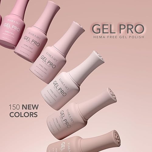 Miniatura 3 de KIARA SKY Gel Pro Colección de esmaltes de uñas de gel sin hema, 12 colores cada botella de 0.5 onzas líquidas, The Fall Edit