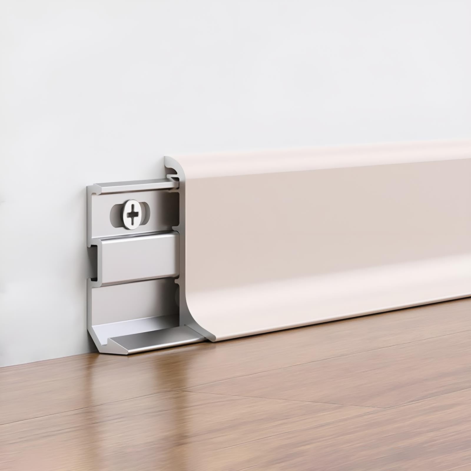 Copertura per bordi per pavimenti in laminato, facile installazione per una finitura elegante in salotti, cucine e corridoi