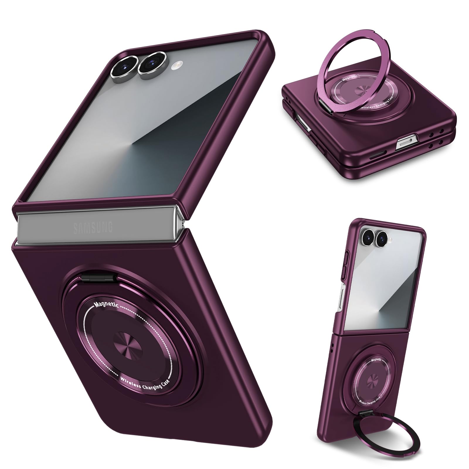 Coque robuste Samsung Z Flip 7 protégeant la charnière et l'écran - 8