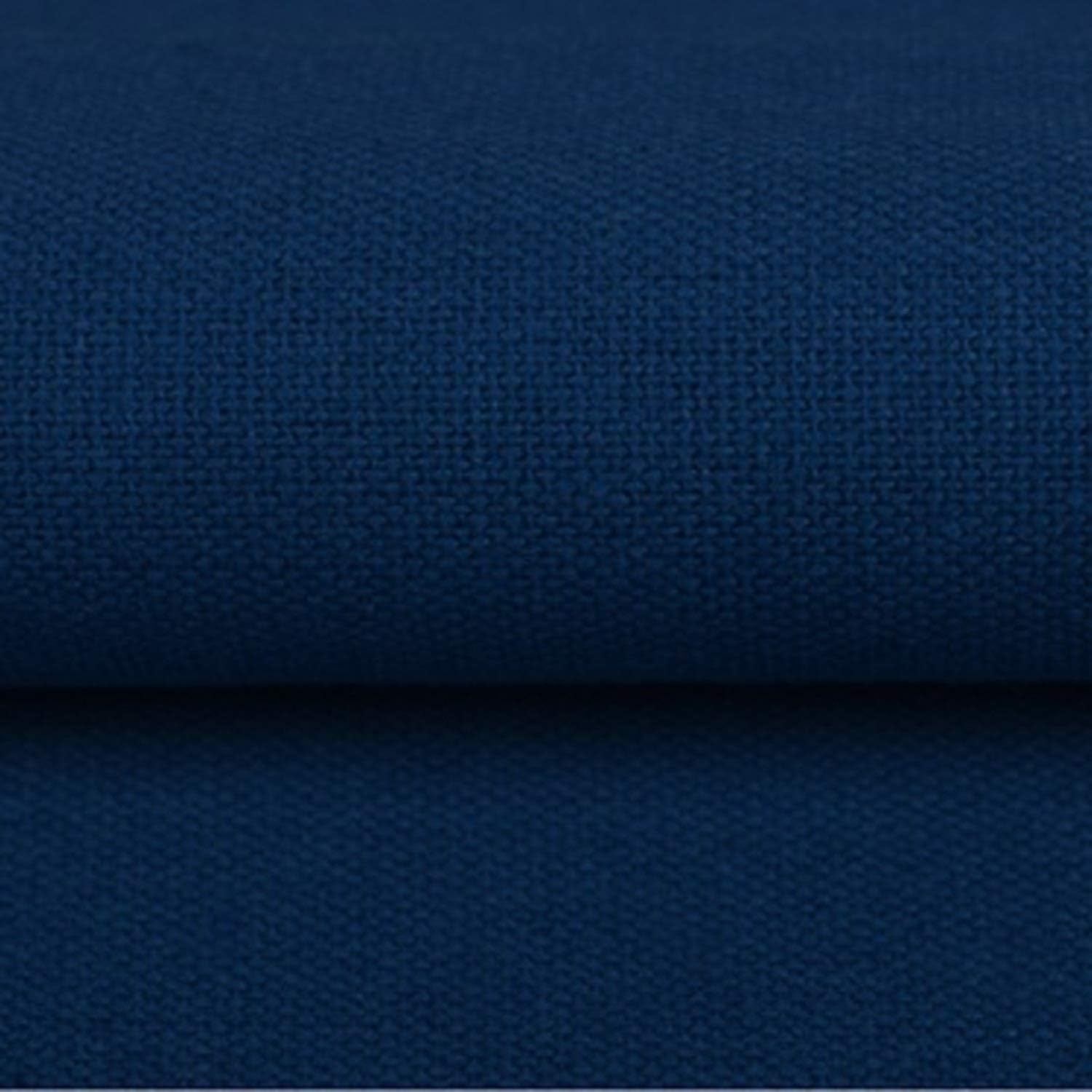 Moonfarm Cotton Linen Fabric, 1.5m × 3m Navy