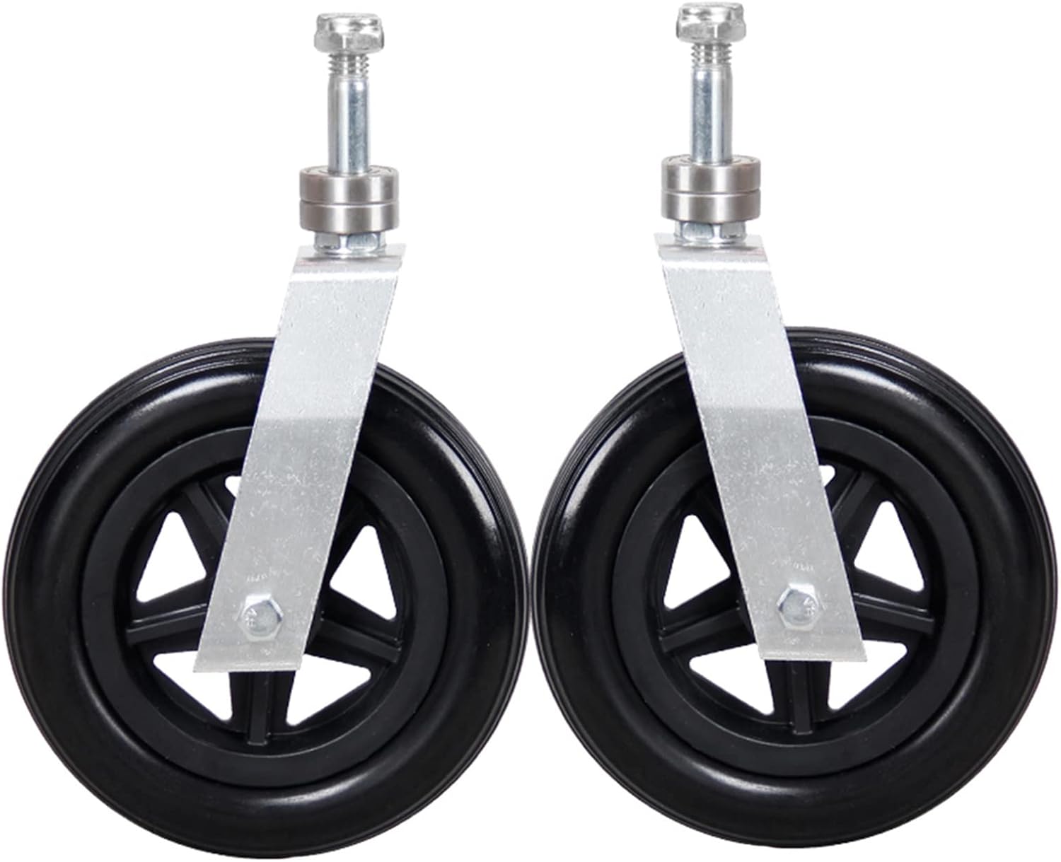 Wheelchair Accessories Front Wheel with Aluminum Front Fork