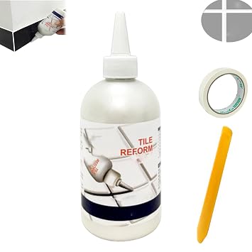 Waterproof Tile Gap Repair Filler, Tile Gap Kepair Filler, Multipurpose Waterproof Tile Gap Filler, Tile Gap Filler Tile Reform, Tile Reform Waterproof Gap Repair Filler White