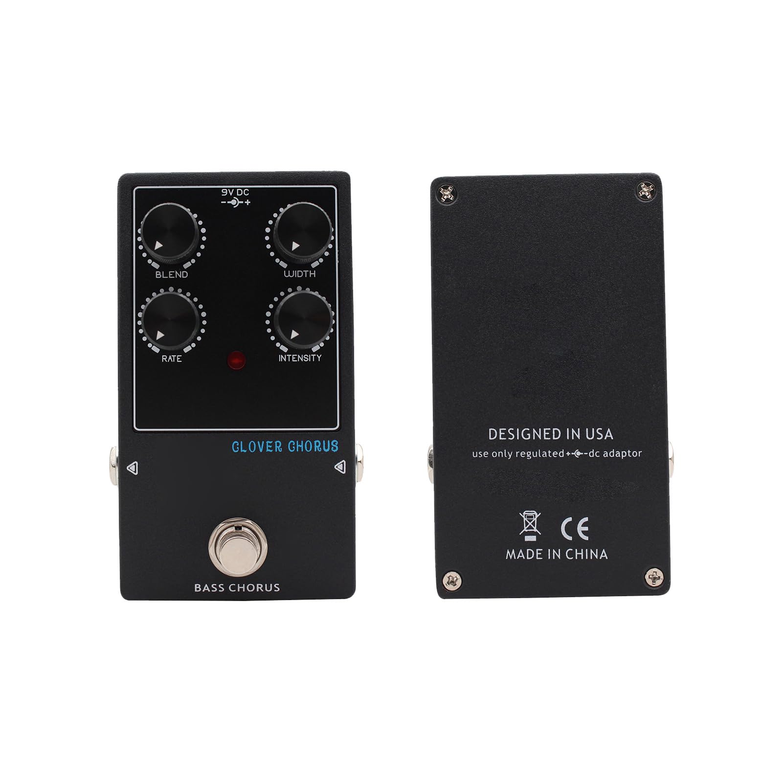 Generic Pedał Gitarowy Chorus, Technologia Analog Bucket Brigades, pedał Efektów Gitarowych True Bypass z funkcją Mieszania, szerokość Intensywności dla Gitary Basowej