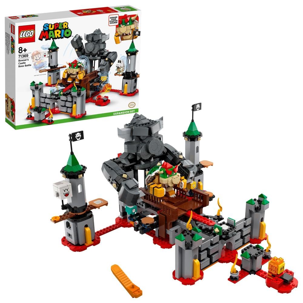 LEGO71369 Bowser's Castle Boss Battle Expansion Set