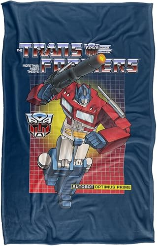 Miniatura 2 de Transformers Optimus Prime - Manta de tacto sedoso, súper suave, 36 x 58 pulgadas