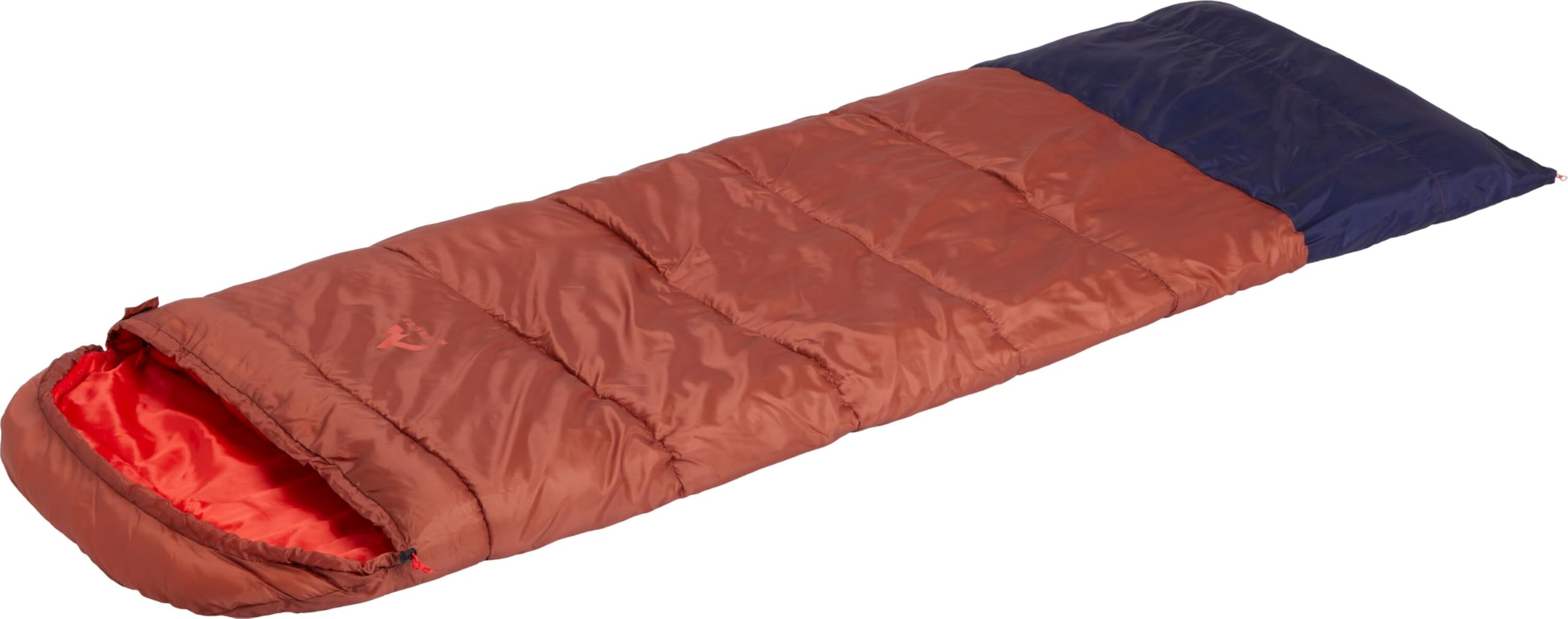 Mckinley Unisexe Comfort II 5 Sac de Couchage Red Rust/Navy Dark 195L