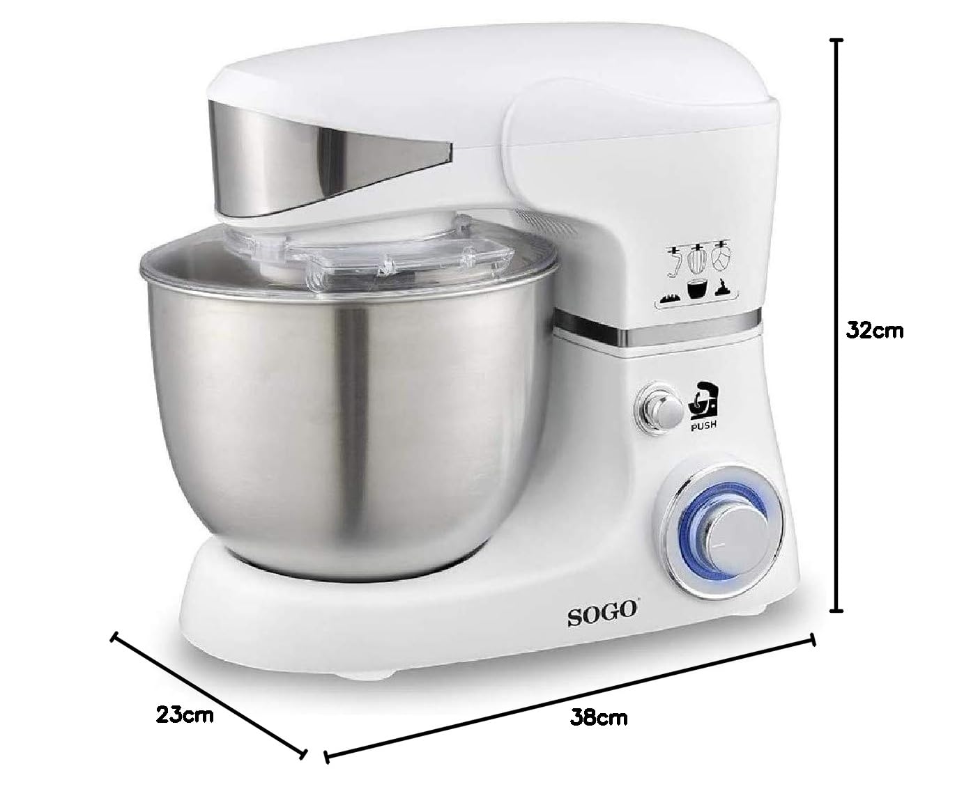 SOGO Robot De Cocina 5L-1000W