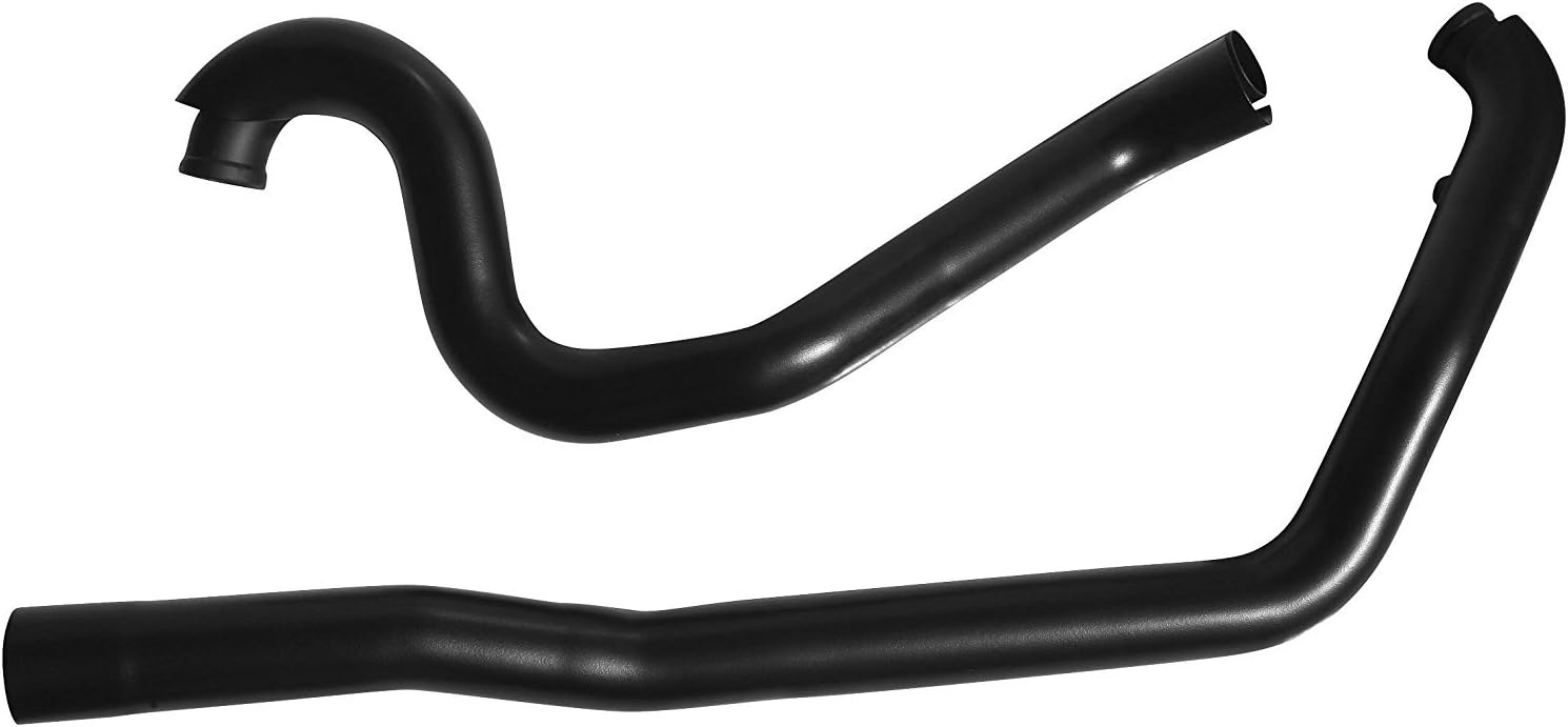 Bagger Brothers BB-HP-9616-K Omega Series Black True-Dual Head Pipe