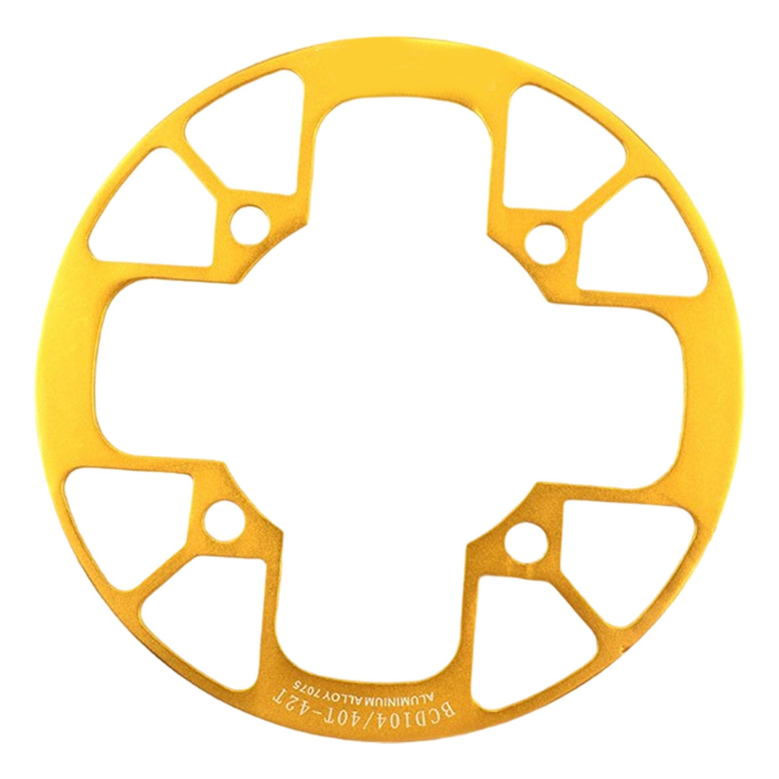 GMBYLBY Mountain Bike Chainwheel Guard Covers Bike Protections Plate Aluminum Alloy Bicycles Chainring Enduring Bicycles Sprocket Crankset Protector