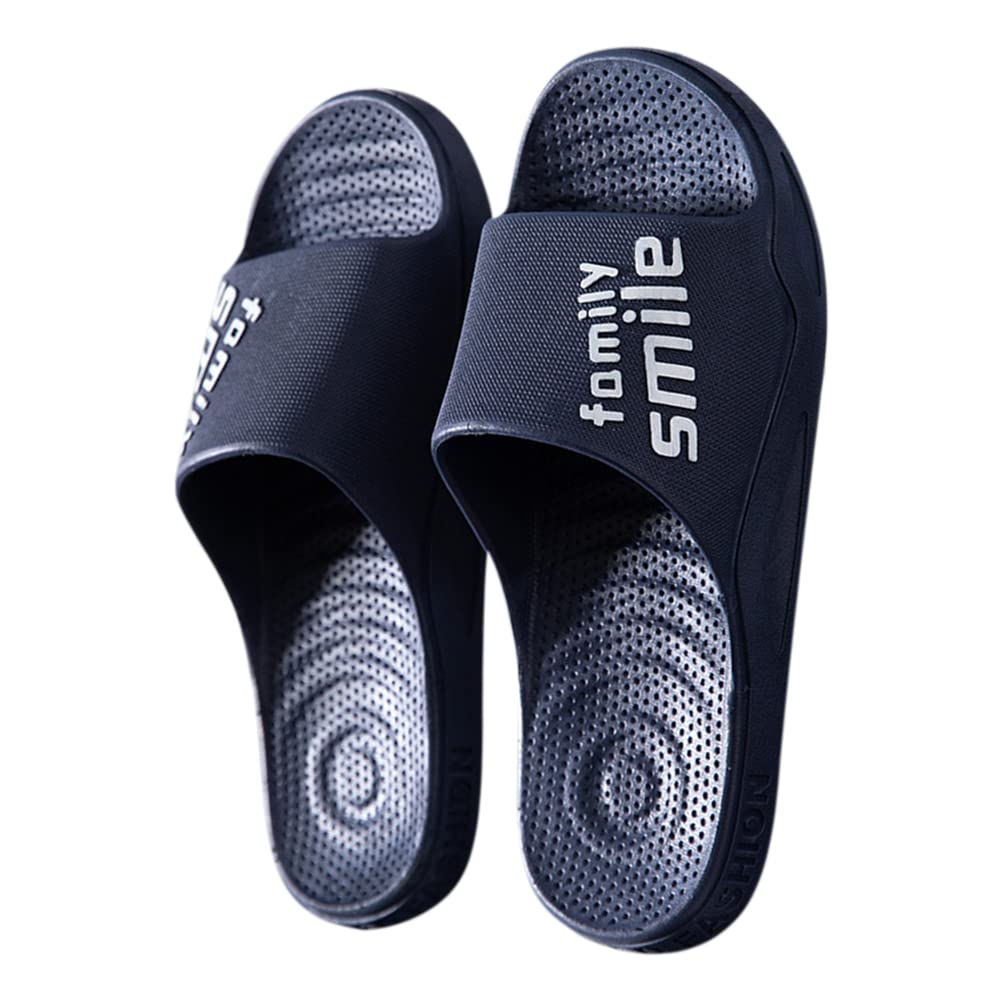 AYYDMYShower Slippers for Women Men, Non Slip House Shoes Cushioned Thick Sole Bathroom Sandals Indoor Outdoor Soft Platform Sandals for Living Room, Swimming Pool, Beach, SPA
